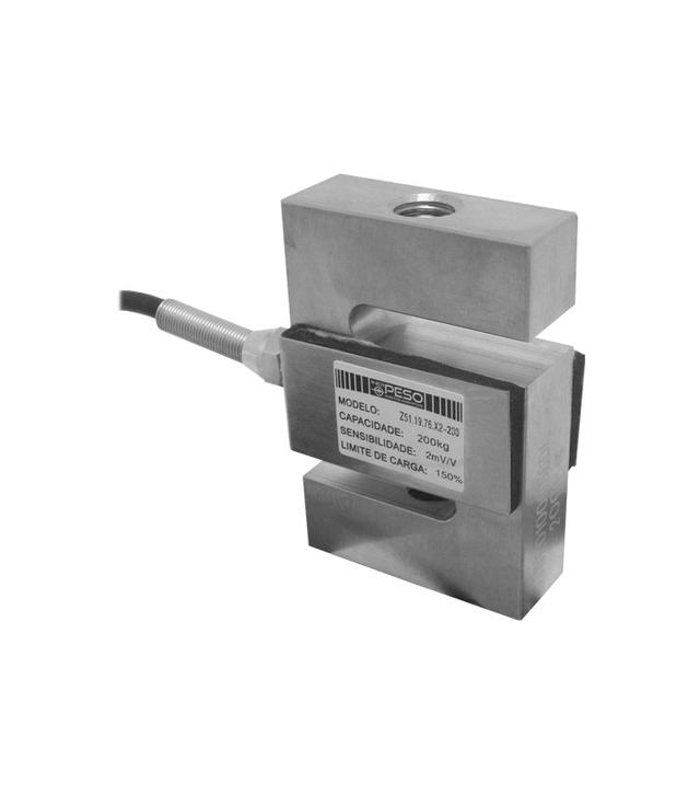 Célula de Carga SZ51X-200 - Capacidade 200kg - Aço - M12 - IP66  (CZ51.19.76-200)