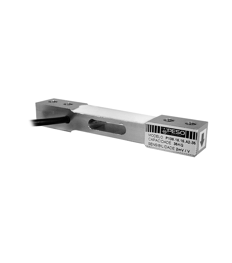Célula de Carga P108.18.A2-35 - Capacidade 35kg - Alumínio - M6 - IP65  (P108.18.15.A2-35)