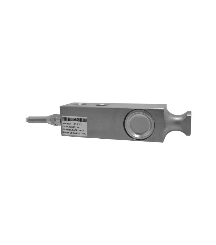 Célula de Carga L130X2-2T - Capacidade 2.000kg - Aço - IP66 - 2mV/V (CI130.32.32.X2-2T)
