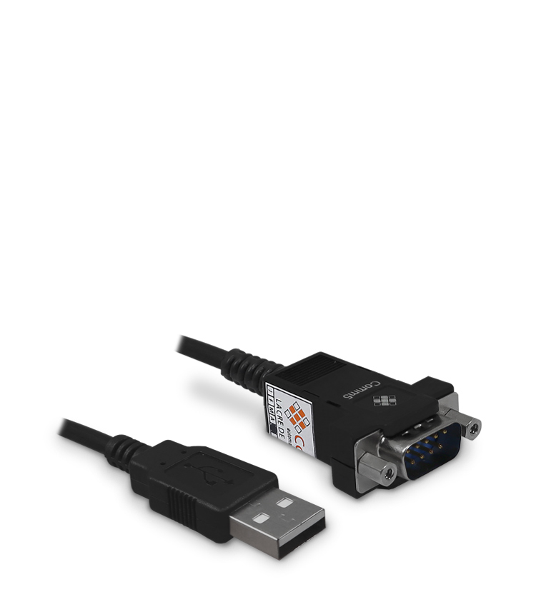 Cabo Conversor de Comunicação de USB para Serial RS232 com ChipSet FTDI